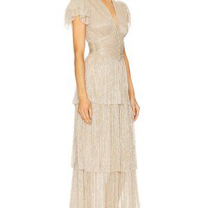 Gold Sarah Maxi Dress Sabina Musayev